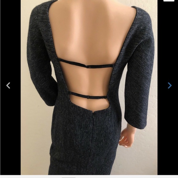 Very rare dolce Gabbana tweed dress open back vintage - Picture 2 of 4